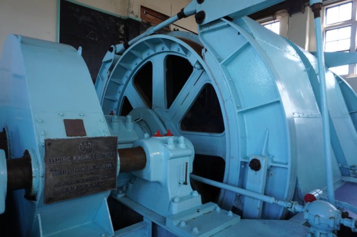 Geevor Tin Mine, Cornwall, winding enging