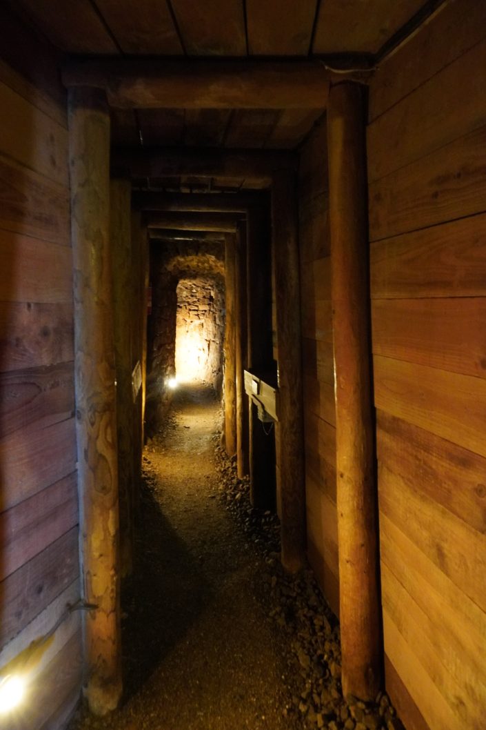 Geevor Tin Mine, Cornwall, underground