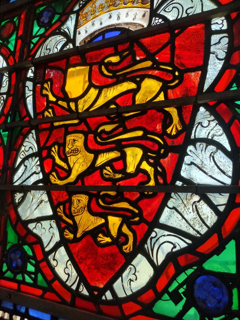 Salisbury Cathedral stained glass front window