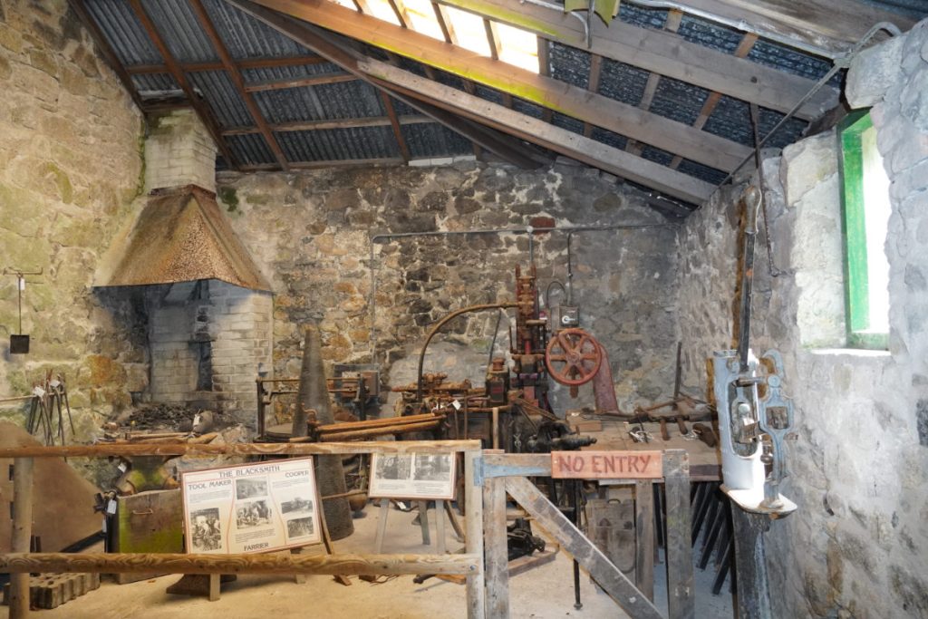 Blacksmith shop, Wheal Martyn works, St Austell