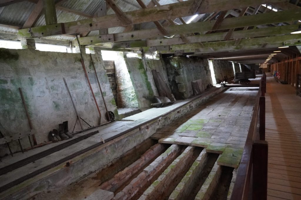 Wheal Martyn clay dryer, St Austell