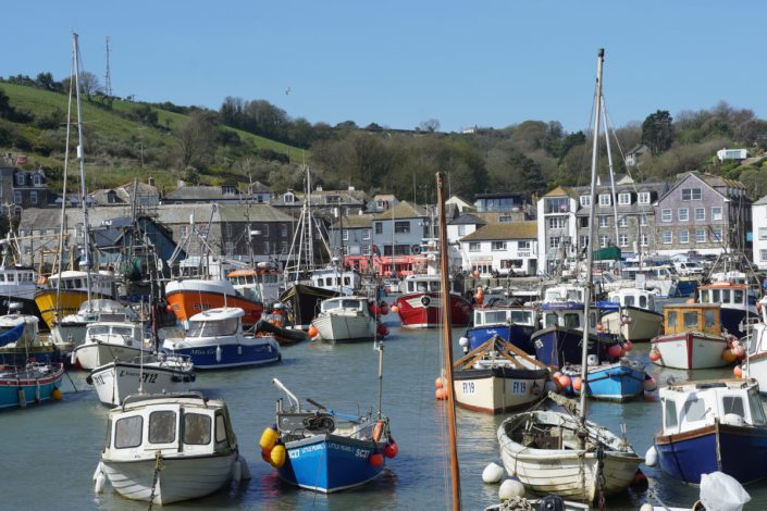 Mevagissey, Inner Harbour, Cornwall