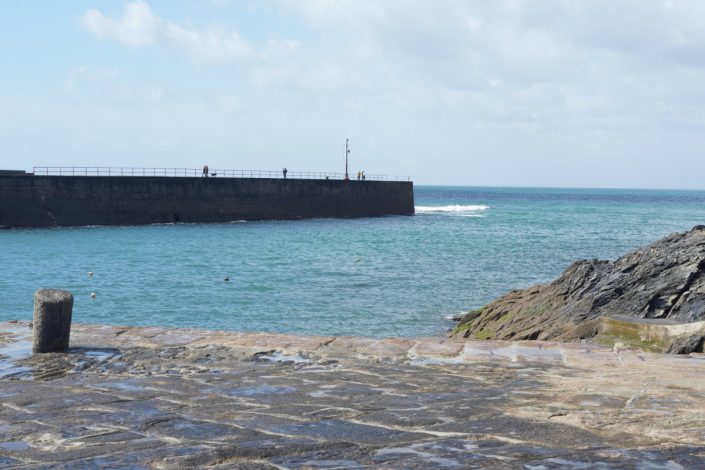 Porthleven outer harbour, Cornwall