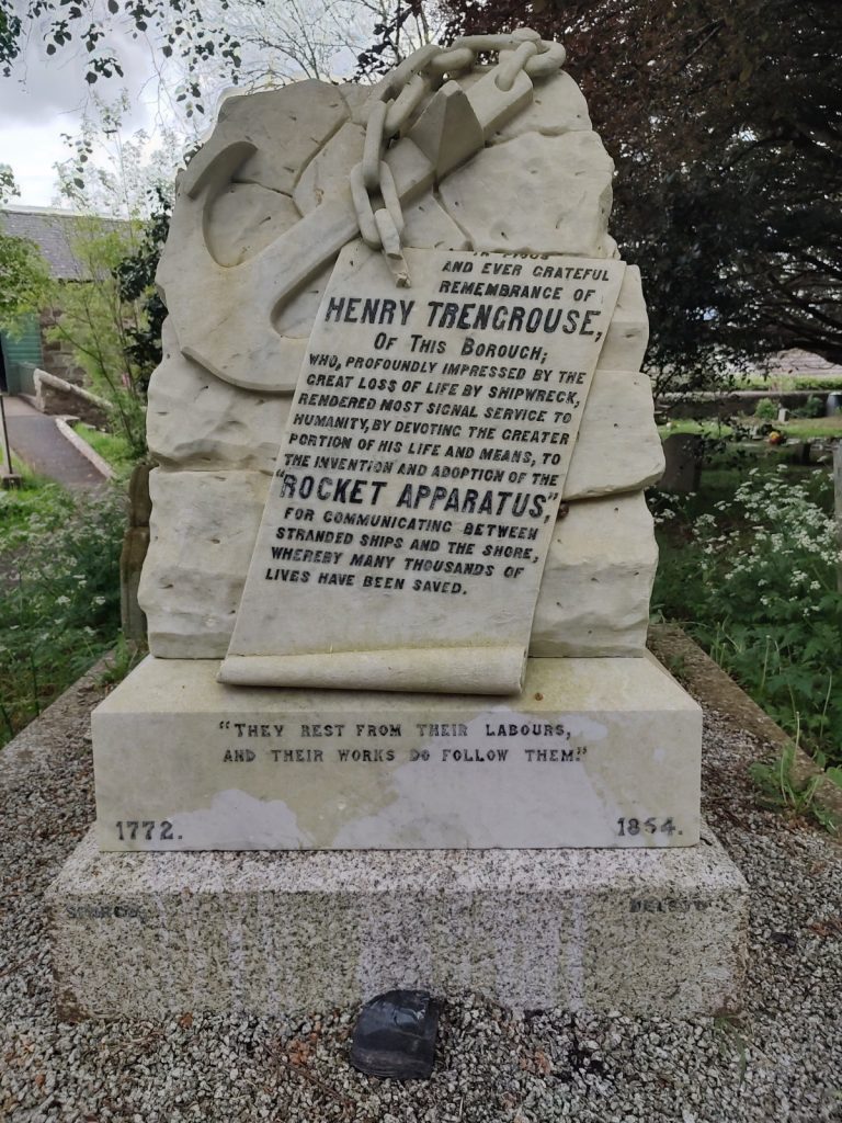 Helston, Cornwall - St Michael's Church, Henry Trencrouse memorial