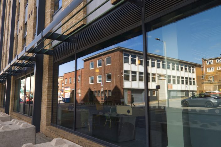 Reflective building, Exeter - Sept 2026